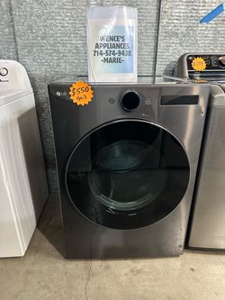 LG GAS DRYER FRONT LOAD