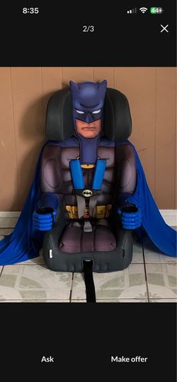 PRACTICALLY NEW BATMAN CONVERTIBLE CAR SEAT!!!!