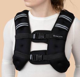 Black weighted vest