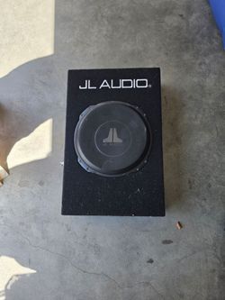 JL Audio 10 TW3 10 inch speaker with box