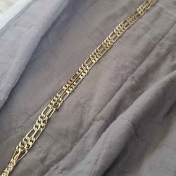Figaro chain 22inch 14k 8.4 grams