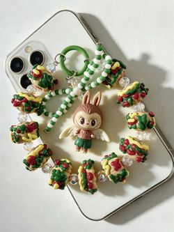 Pop Mart Labubu Bean Phone Chain/ Charms 