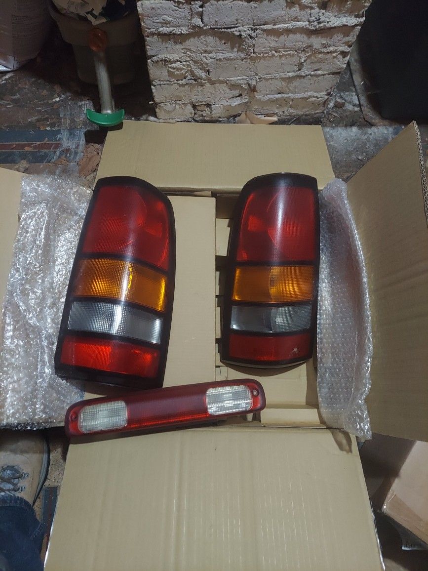 GM Headlights, Taillights, And Mud Guards