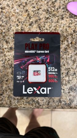 Lexar 512gb micro as express card for switch 2