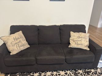 Loveseat and sofa set