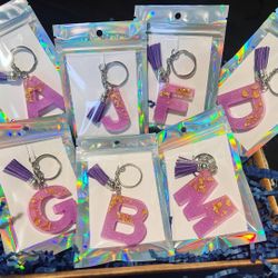 Letter Keychains $5 Each