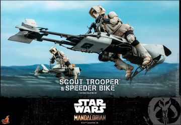 HOT TOYS STAR WARS MANDALORIAN SCOUT TROOPER SPEEDER BIKE 12" 1/6 TMS017 NEW *US