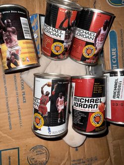 Michael Jordan NBA Finals Shots Upper Deck Card Cans