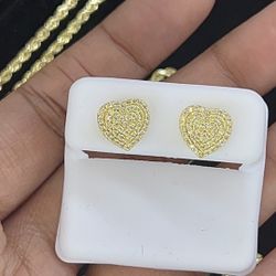 Silver Mossinate Earrings 