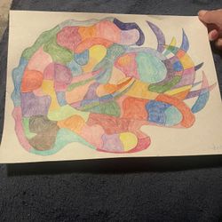 Crazy Style Abstract Drawing
