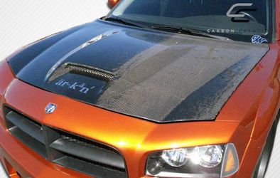 Blemished 2006-2010 Dodge Charger Carbon Creations SRT Look Hood - 1 Piece