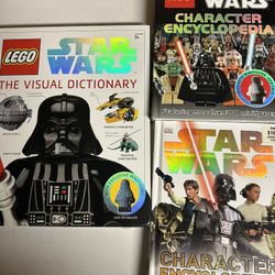 Star Wars books lot of 3 all hardcover. No figures included 