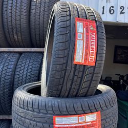 4 new 245/35/20 fullrun  tires installed and balanced