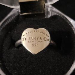 Tiffany & Co Ring 925 Silver