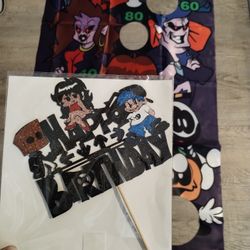 Funky Friday theme Party items