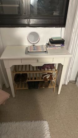 White desk