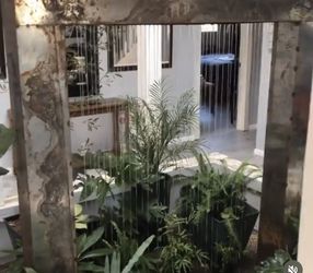 Sheet Metal Rain Curtain (water Feature)