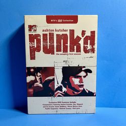 MTV Punk’d Season 1 DVD Set Ashton Kutcher 2-Disc Comedy Reality Show 2003