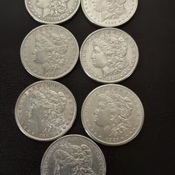 MORGAN SILVER DOLLARS 