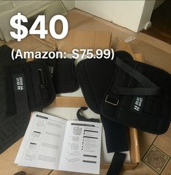 🏋️‍♂️ Beat Boost 25lb Ankle & Wrist Weights – Brand New! 💪