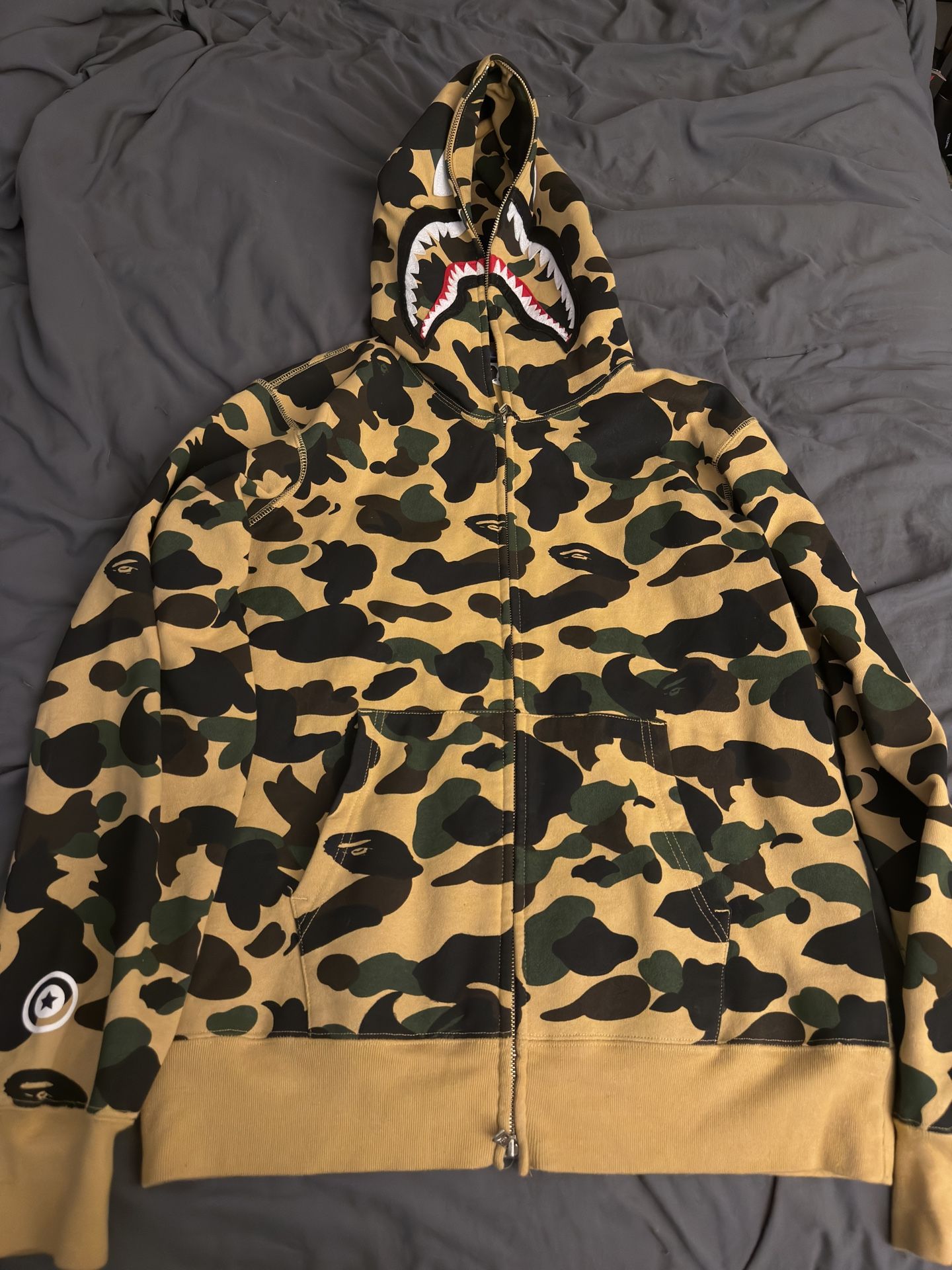 Bape Camo Shark Full Zip
