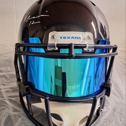 NICO COLLINS H-TOWN SIGNED HELMET 