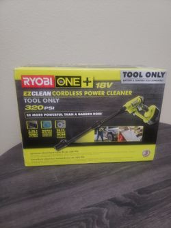 RYOBI RY120350 ONE+ 18-Volt 320 PSI 0.8 GPM Cold Water Cordless Power Cleaner (Tool Only)