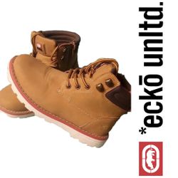 ECKO Unitd Tie-Up and Strap-Up Toddler Boys Boots Size 7