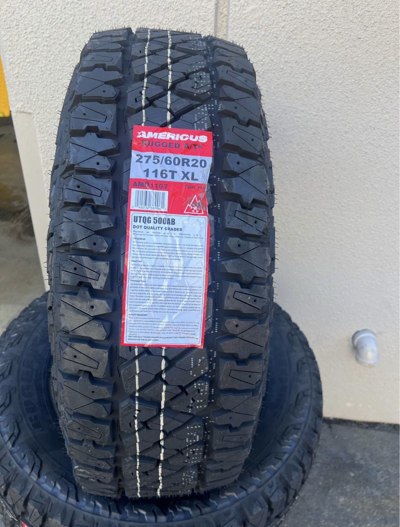 New Tires 275/60R20 Americus Rugged A/ TR Tires For Sale, WE FINANCE