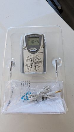 Sangean Radio dt-210v am/fm portable