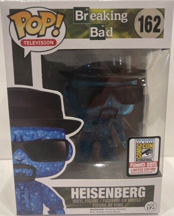 -Funko Pop! TV Breaking Bad 162#Heisenberg SDCC Exclusive Vinyl Action Figures