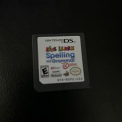 Kids Learn Spelling & Grammar Nintendo DS