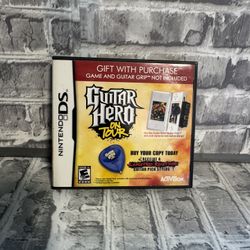 Guitar Hero On Tour Pre-Order Variant Nintendo DS - Game & Case  2C