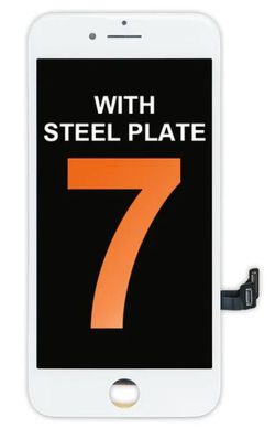 iPhone 7  LCD SCREEN with steel plate