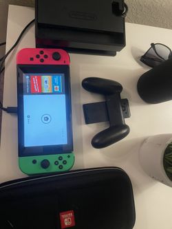 Nintendo Switch With Docking And Case $240