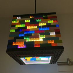 LEGO pendant lamp shades and custom made shades