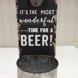 Wall Mounted Bottle Opener- Located In Shelton 