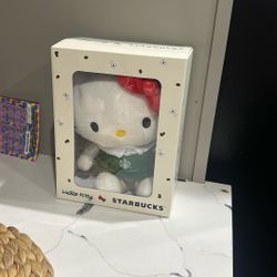 Hello Kitty Starbucks Plushie! 