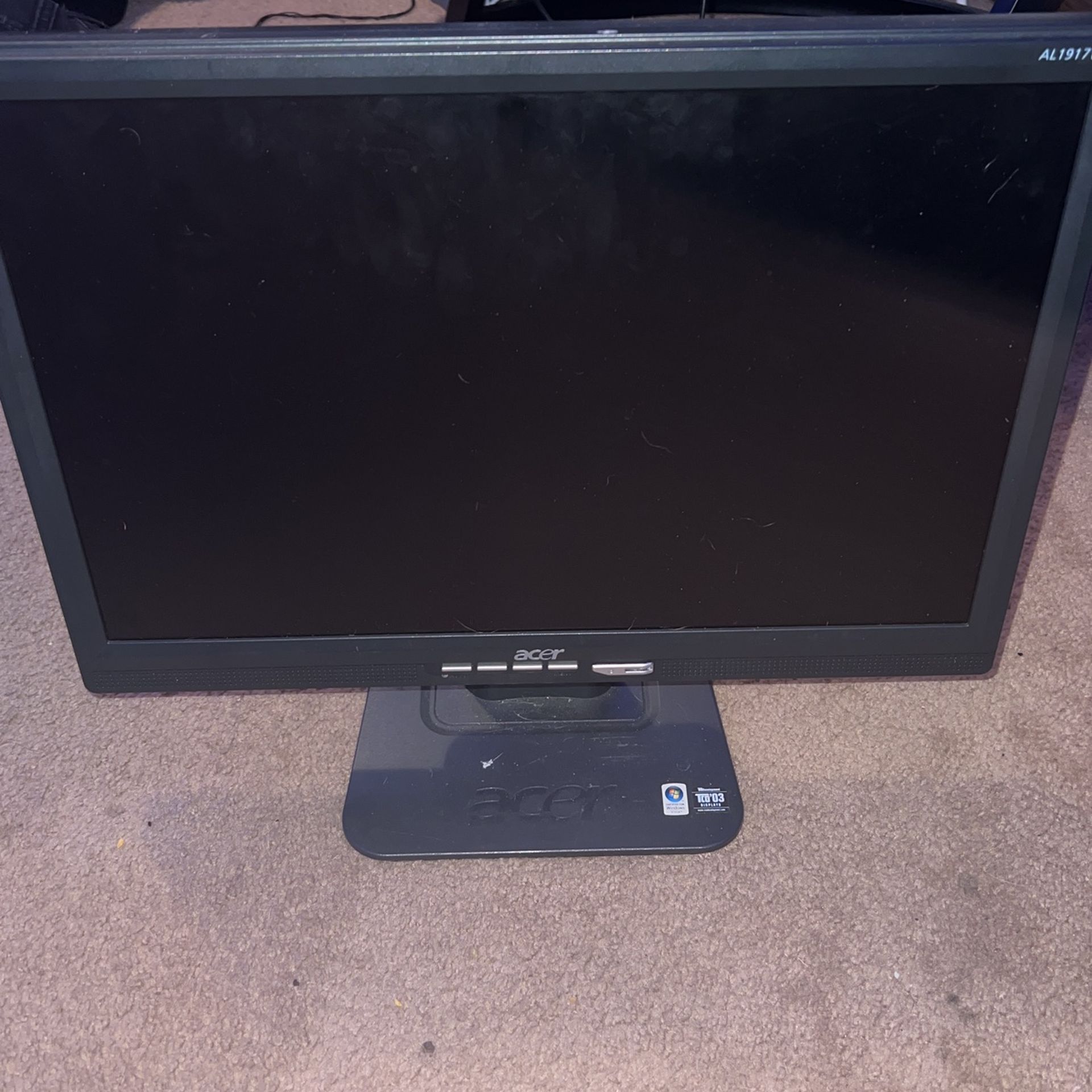 Acer monitor