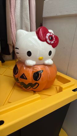 Halloween Hello Kitty Jar
