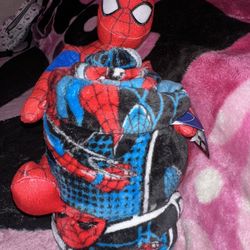 Spider Man Blanket/Plush