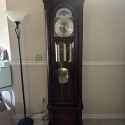 TCT Pearl Grandfather Clock, circa 1979