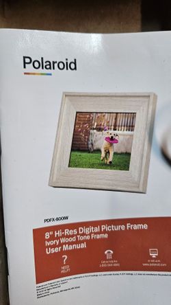 Polaroid 8" Hi-res digital Picture Frames
