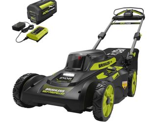RYOBI 40 volt self propelled lawnmower