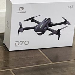 Brand New  DEERC Drone with Camera, D70 Drones with Camera for Adults 1080P HD