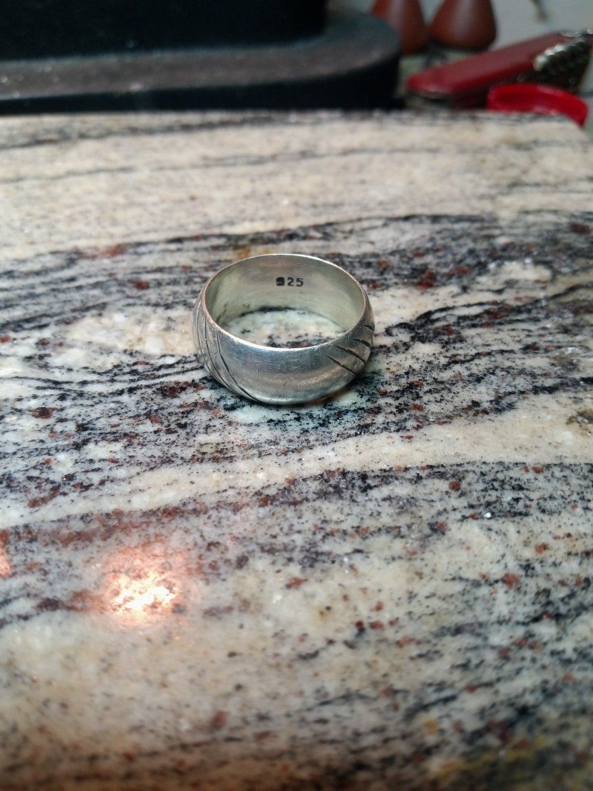 925 Sterling Silver Men's Ring It's A Good Ring It's My Ring.