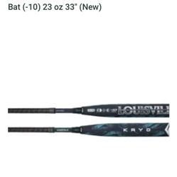 Used 2025 Louisville Slugger Kryo (-10) 33" USSSA Fastpitch Softball Bat $250 obo