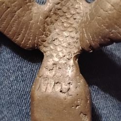 Vintage Brass/Bronze Eagle Finials, Brand New Paint Gun, Vintage Ford  Hubcap's, Vintage Meat Processing Tool, My 1rst Case Xx 