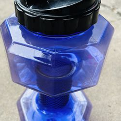 New Plastic Water Bottle Also Use As Exercise Weight 