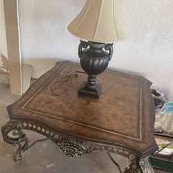 Table And Lamp 